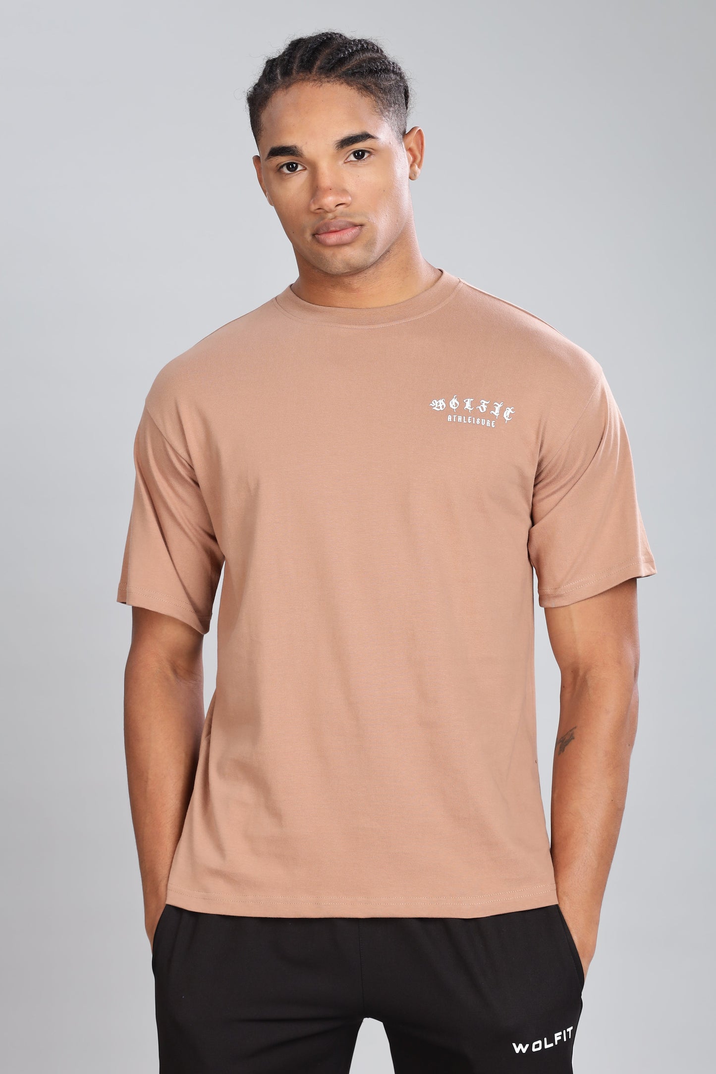 109 Alpha Drip Oversize Tshirt - Skin