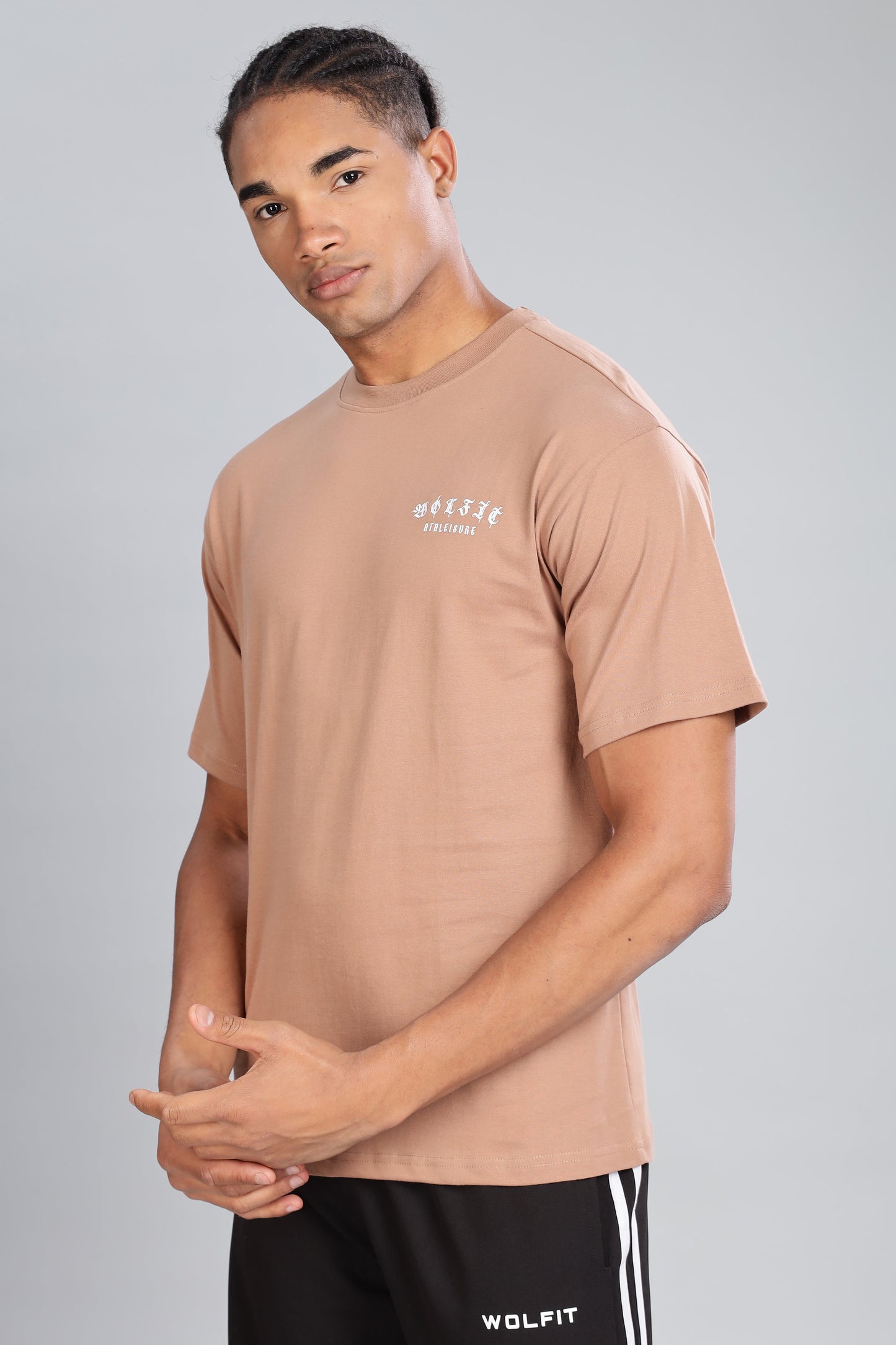 109 Alpha Drip Oversize Tshirt - Skin