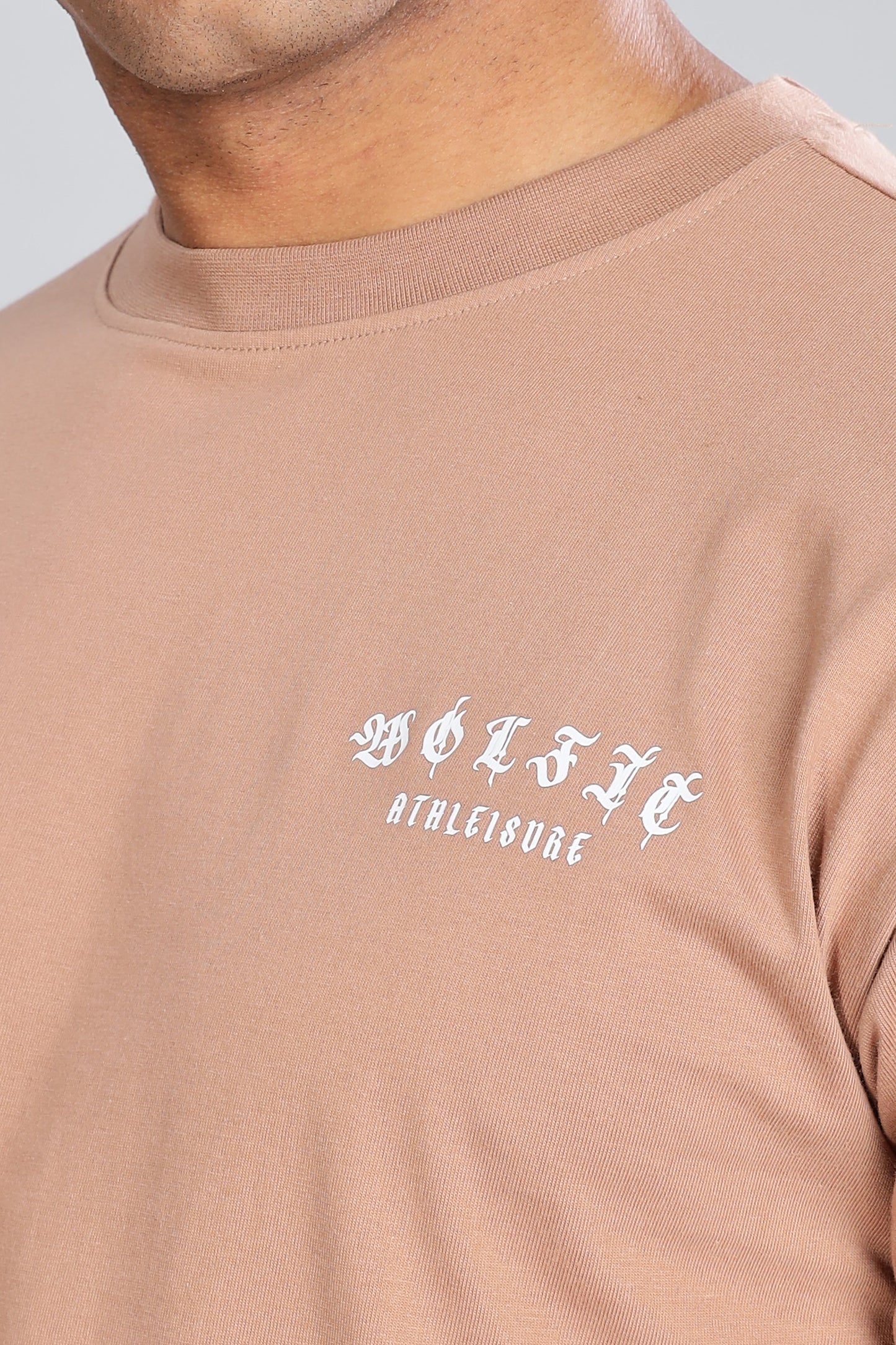109 Alpha Drip Oversize Tshirt - Skin