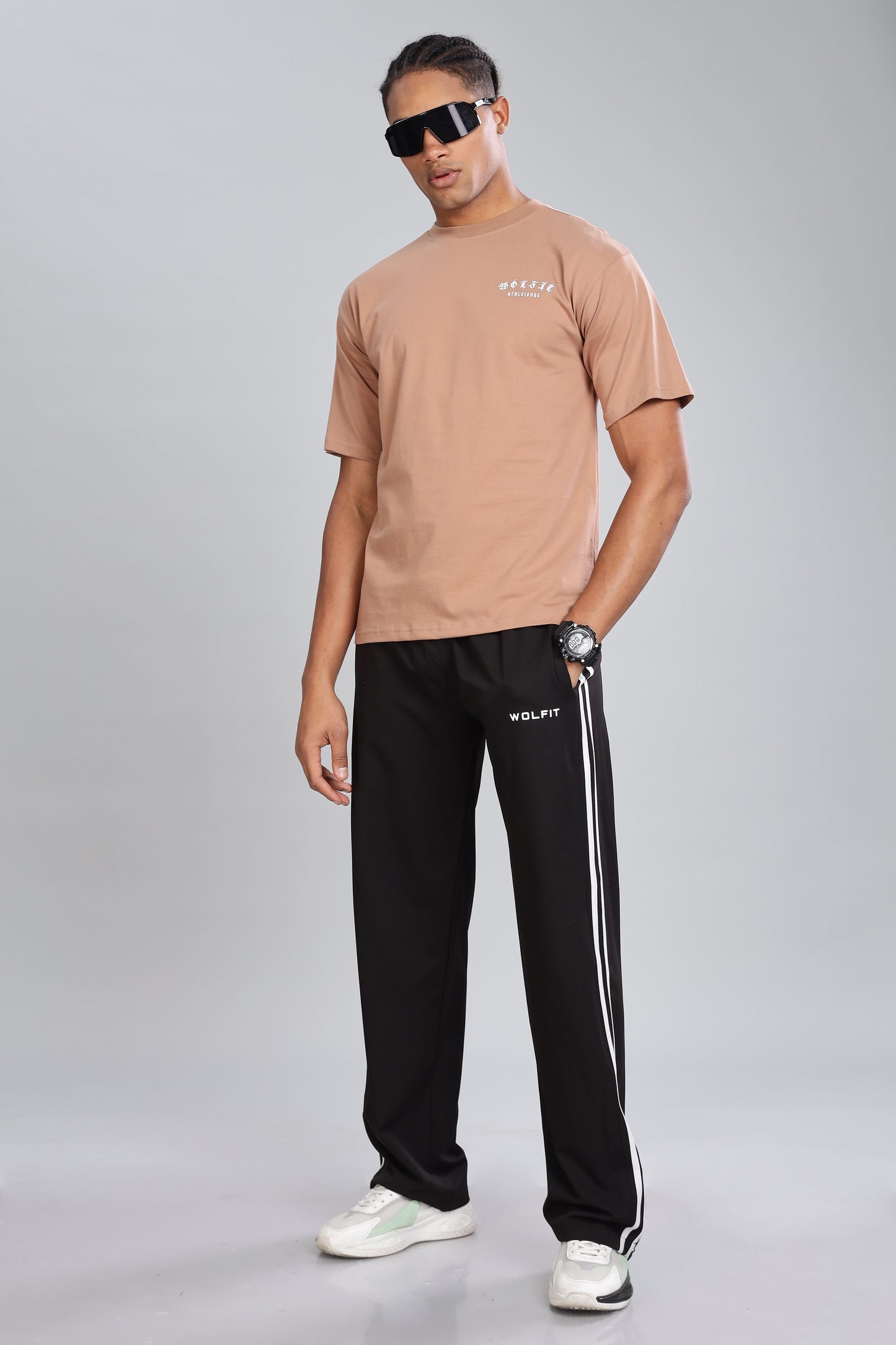 109 Alpha Drip Oversize Tshirt - Skin