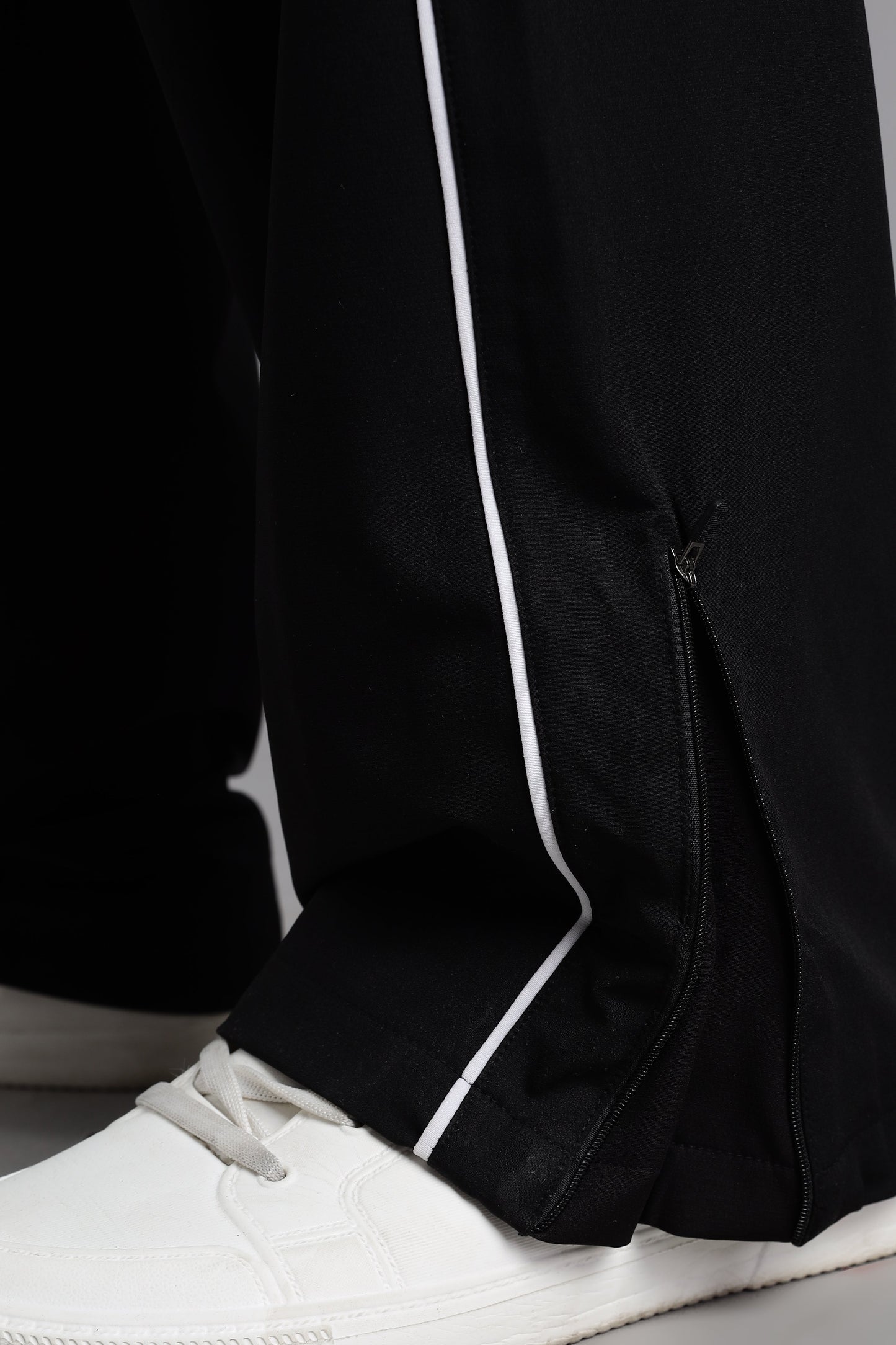 Classic Bootcut Trackpant - Black