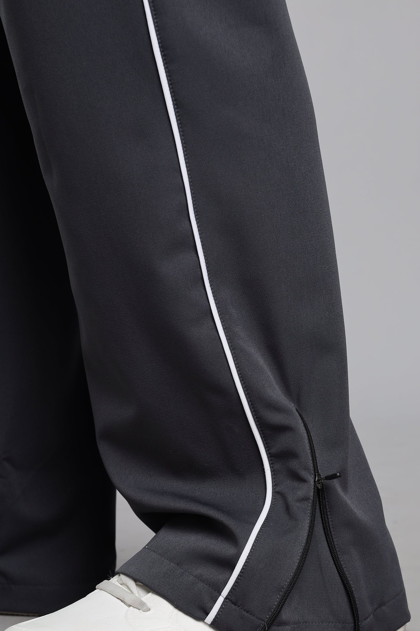 Classic Bootcut Trackpant - Dark Grey