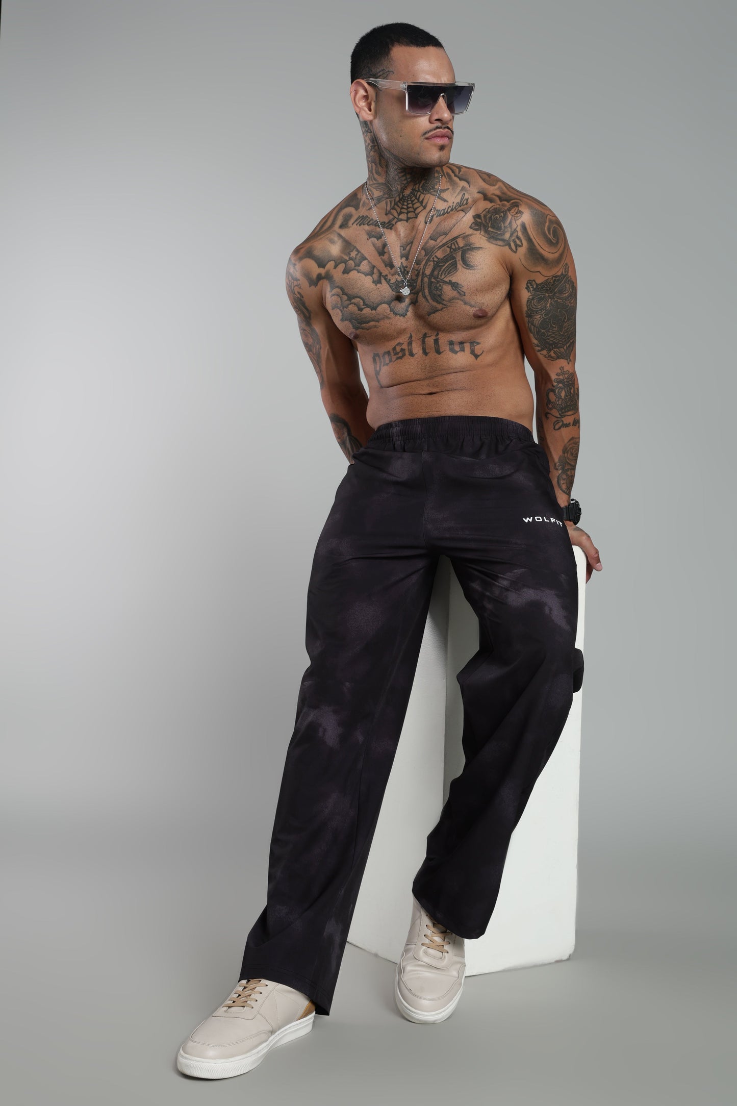 PHANTOM CLOUDWASH STRAIGHTFIT PANTS-BLACK