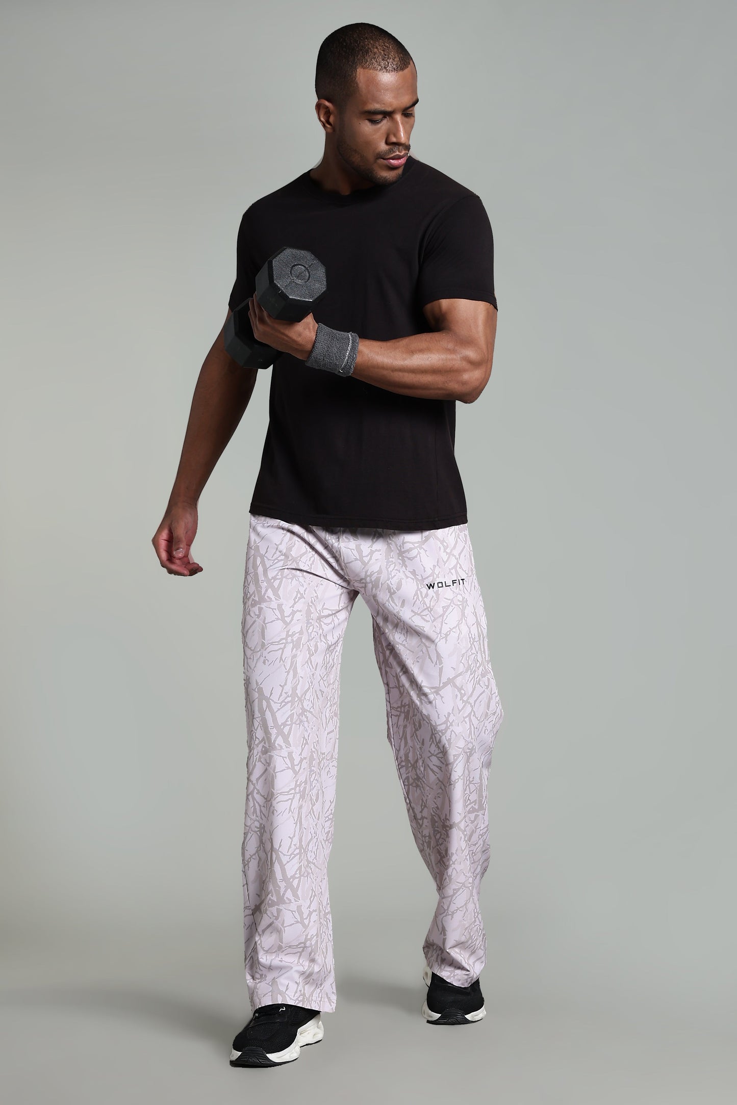 OUTLAND CAMOUFLAGE TRACK PANT - DESERT CREAM
