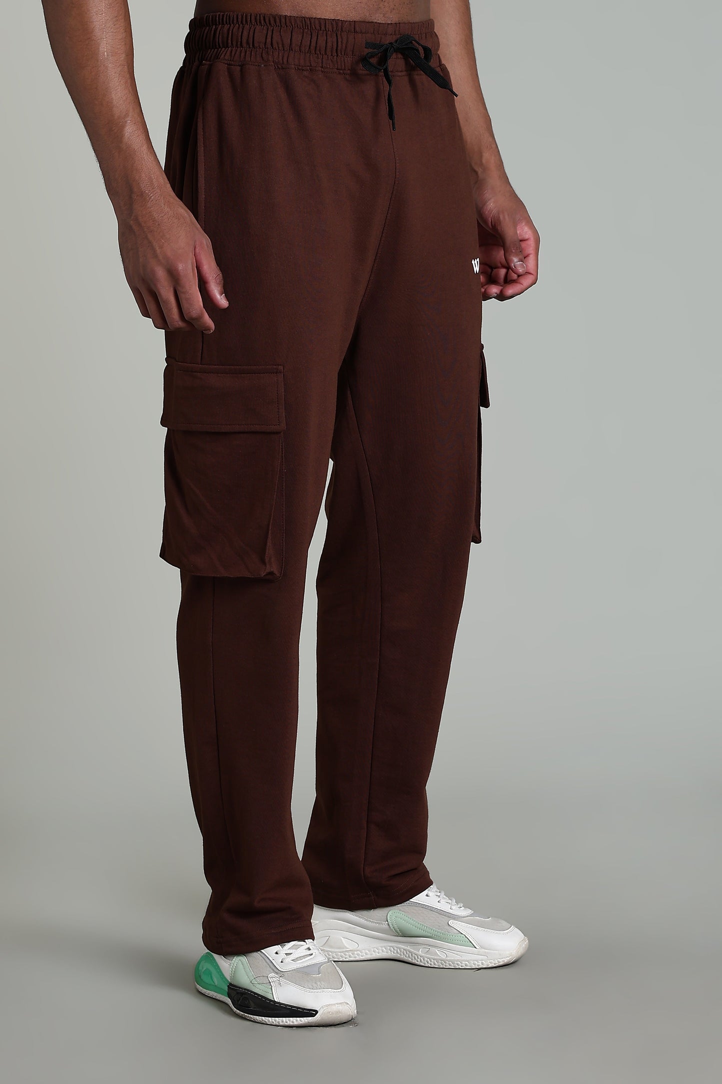 DIVINE STRAIGHTFIT CARGO - DARK BROWN