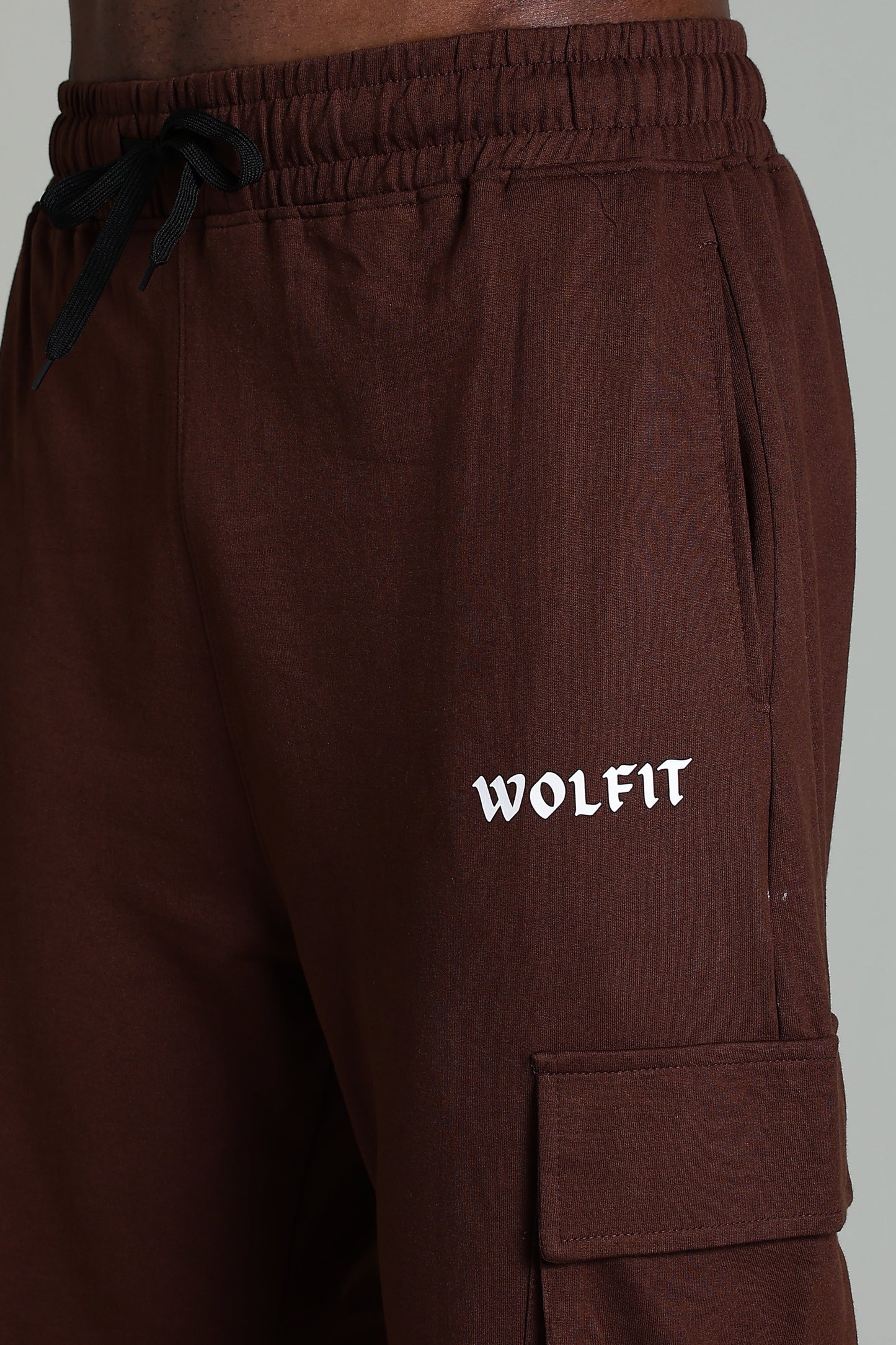 DIVINE STRAIGHTFIT CARGO - DARK BROWN