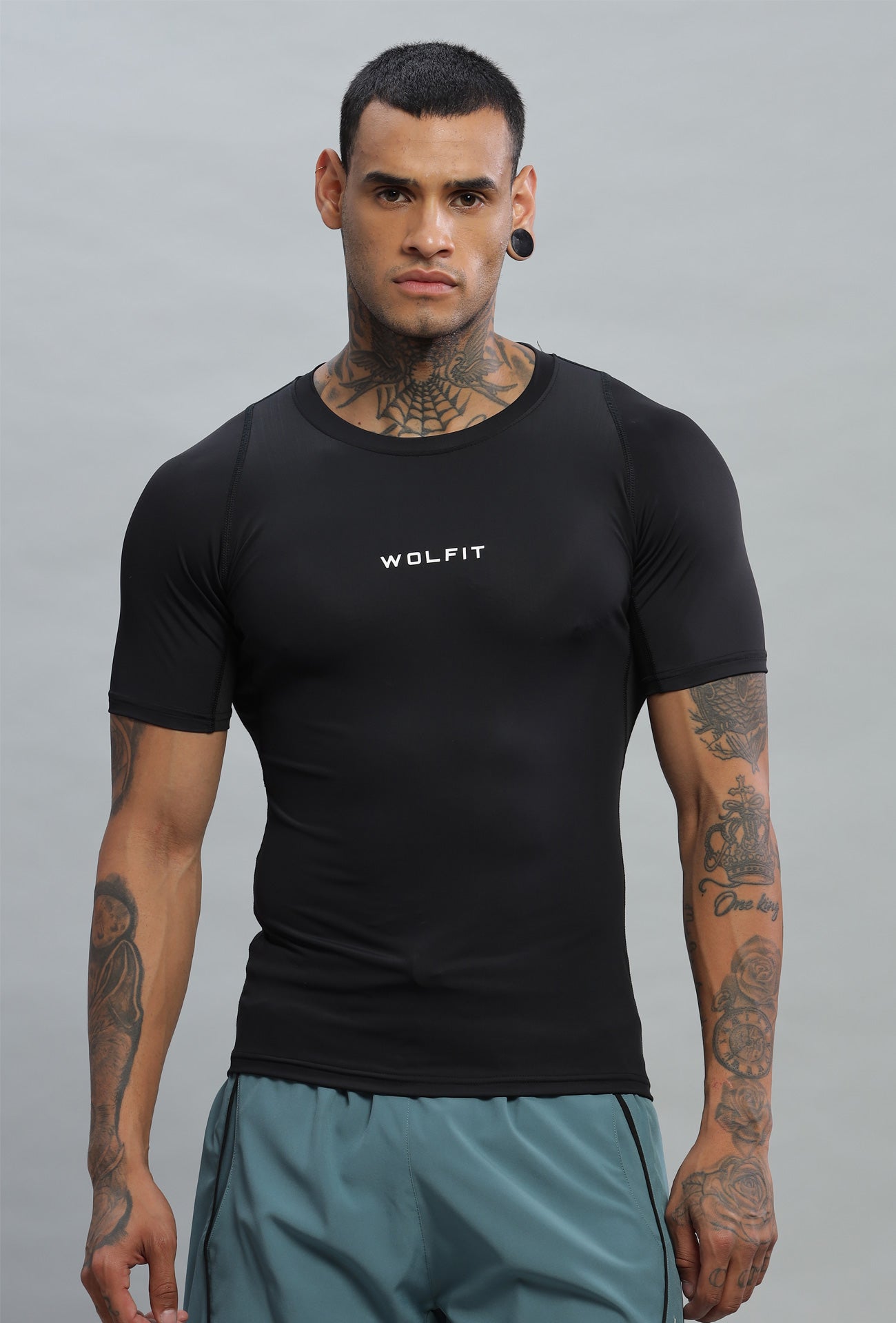 501 Speed Compression Half Sleeve T-shirt - Black