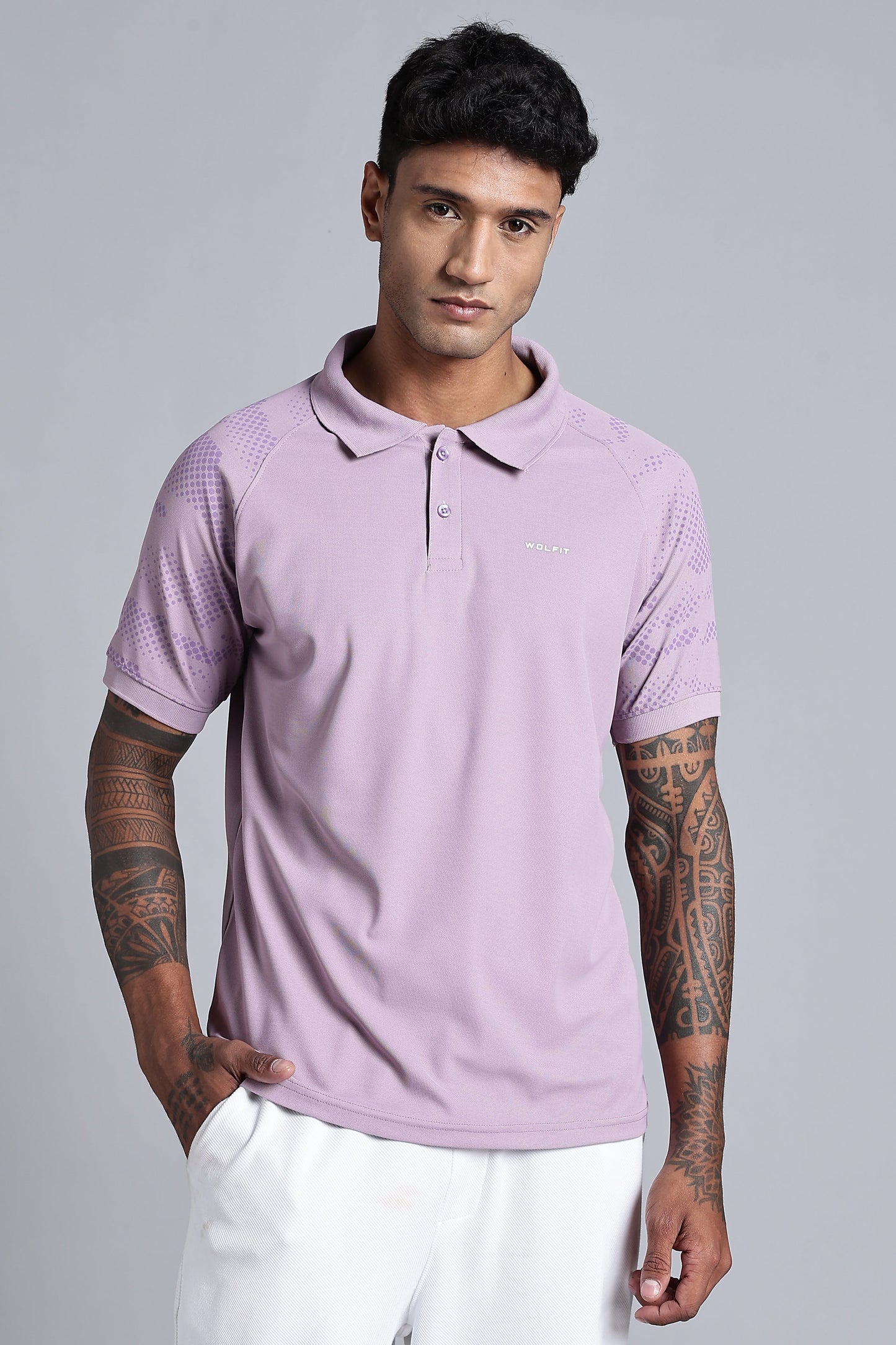 Performance Polo Tshirt - Purple
