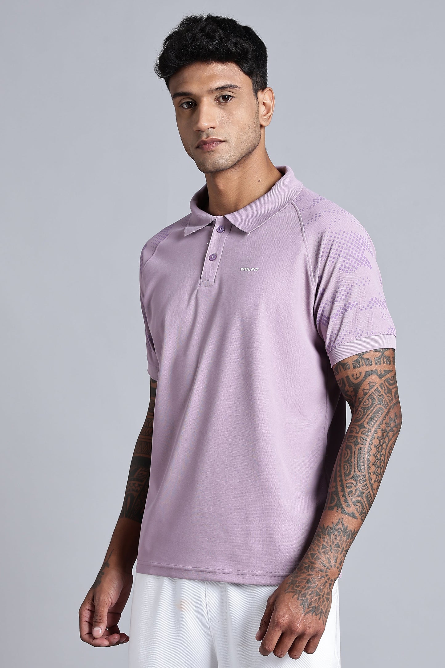 Performance Polo Tshirt - Purple