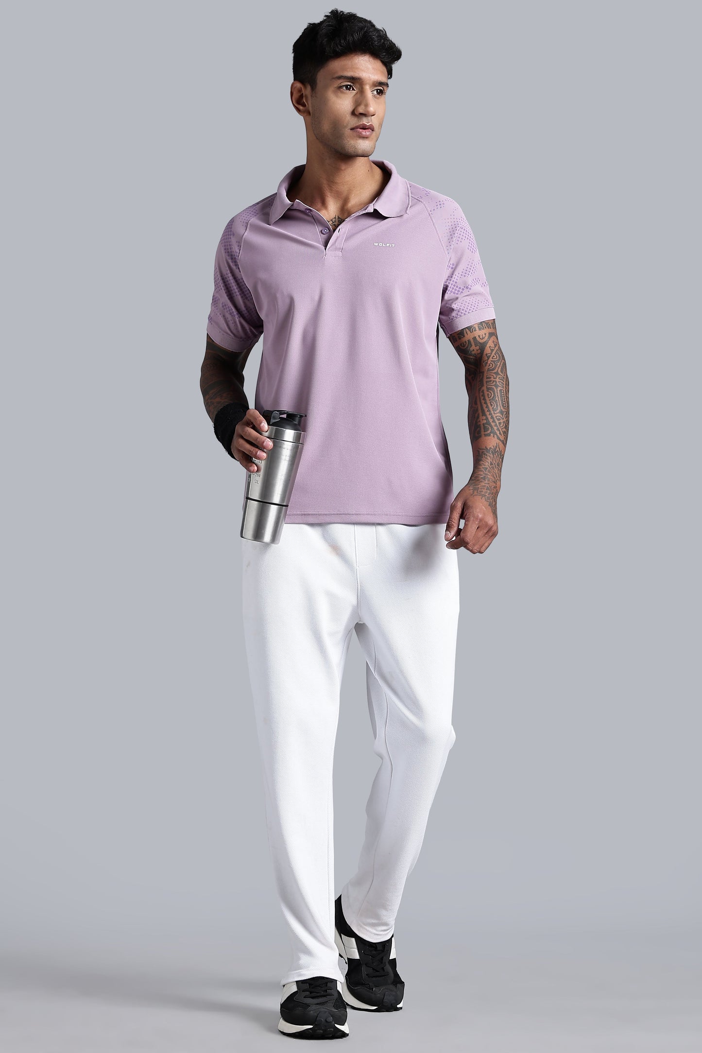 Performance Polo Tshirt - Purple