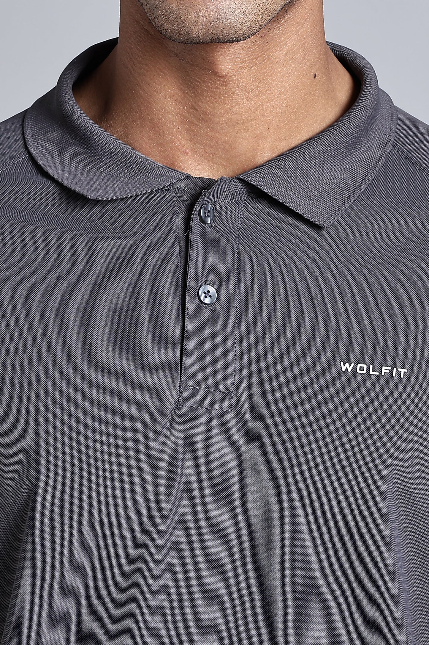 Performance Polo Tshirt - Grey