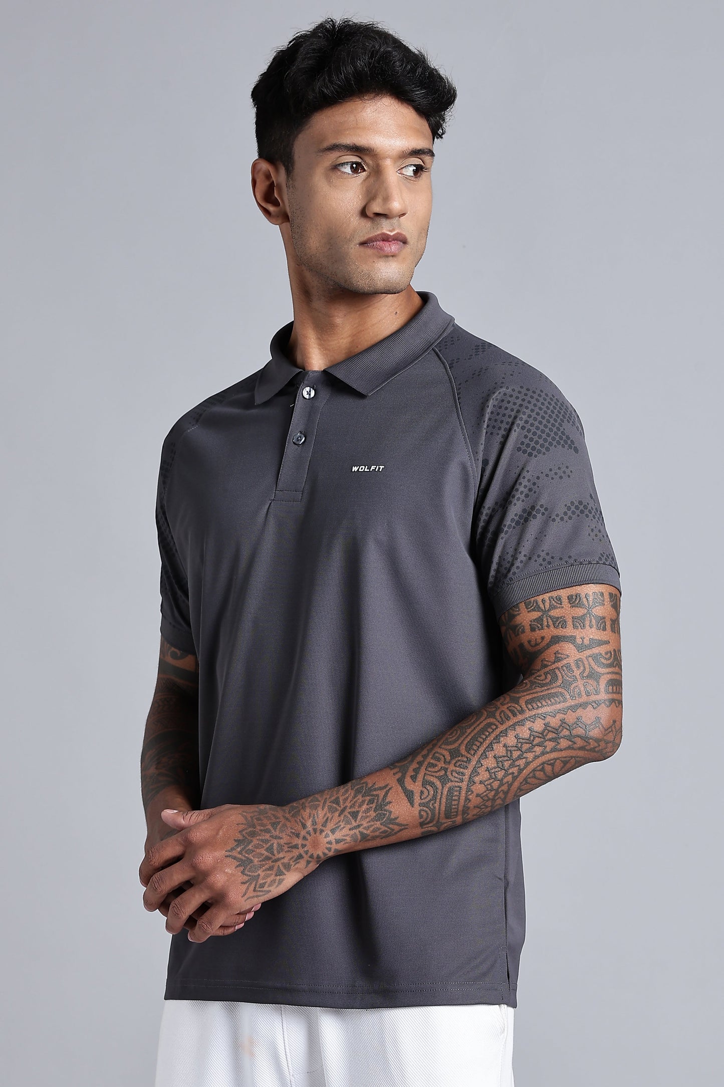 Performance Polo Tshirt - Grey