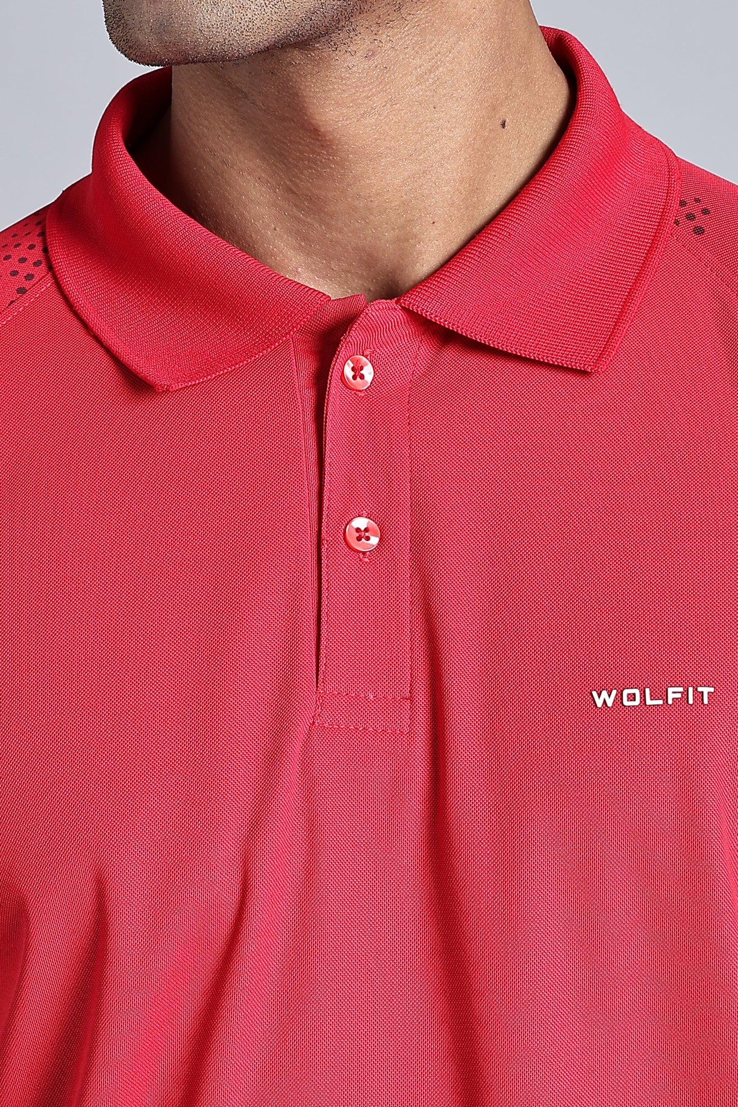 Performance Polo Tshirt - Red