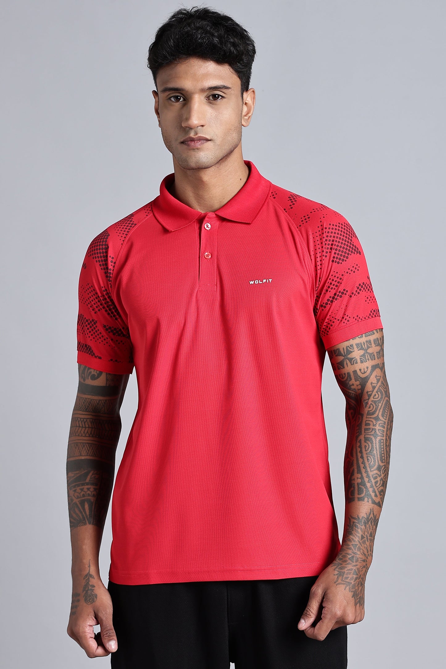 Performance Polo Tshirt - Red