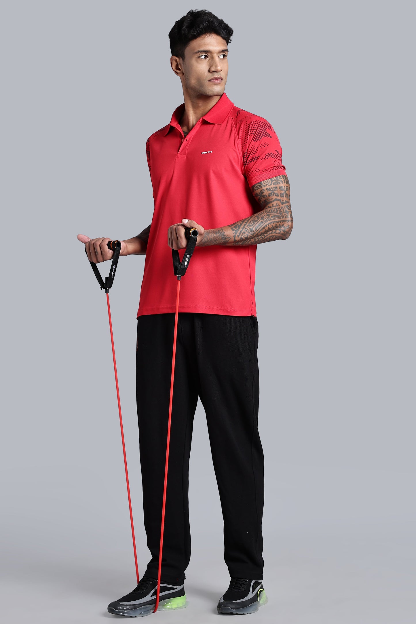 Performance Polo Tshirt - Red