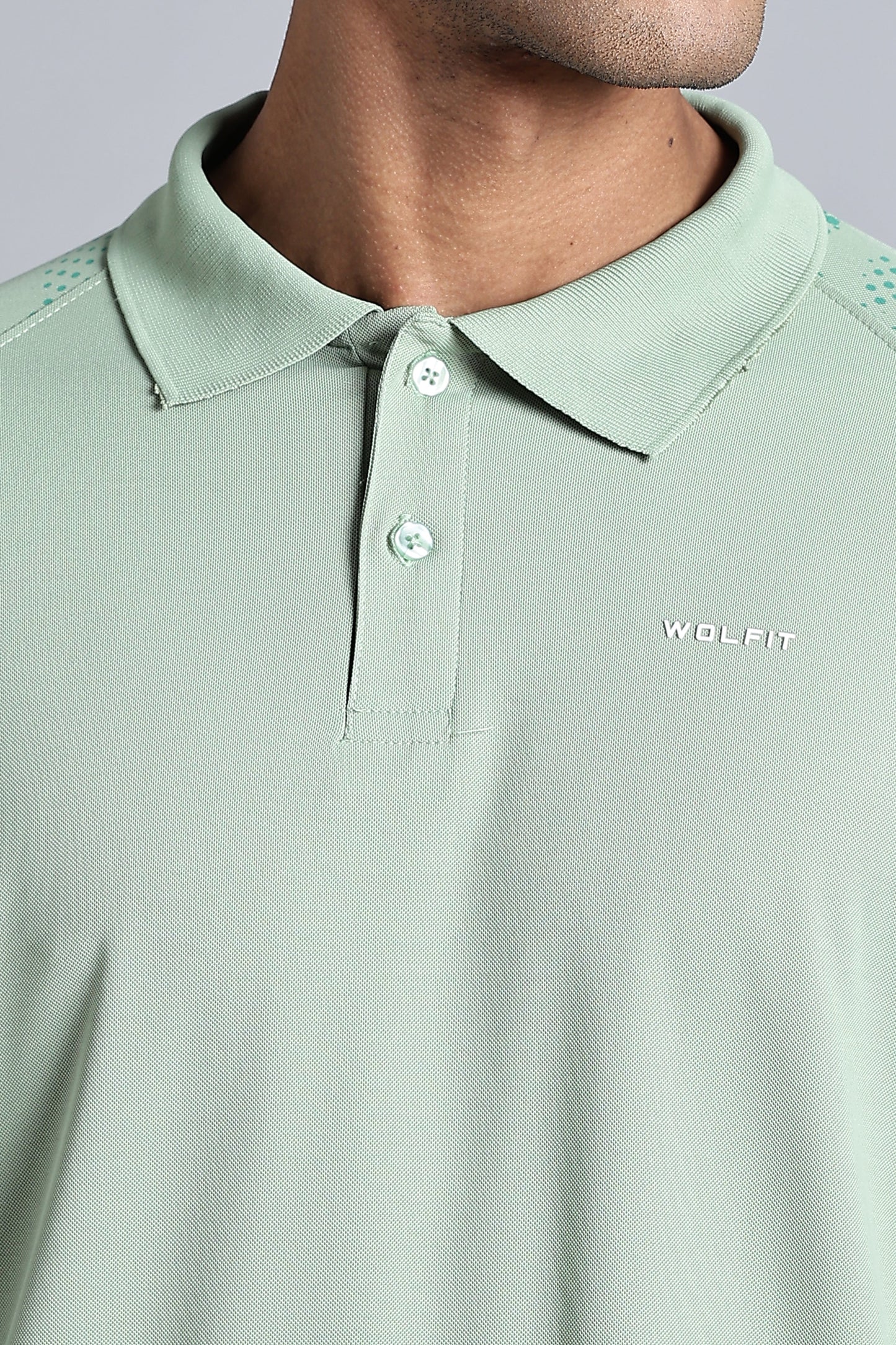Performance Polo Tshirt - Pista Green