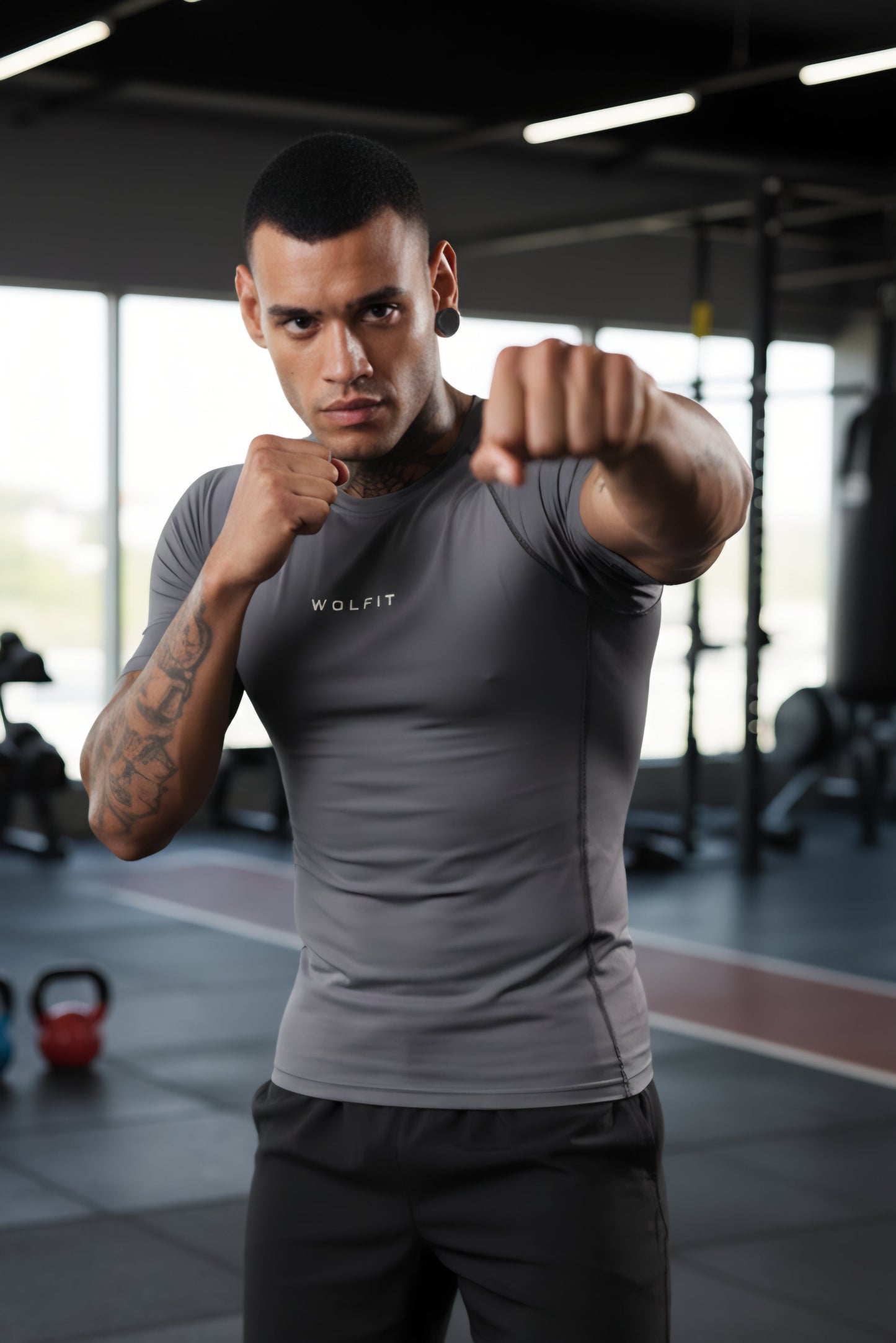 503 Evolve compression tshirt half sleeve - Grey