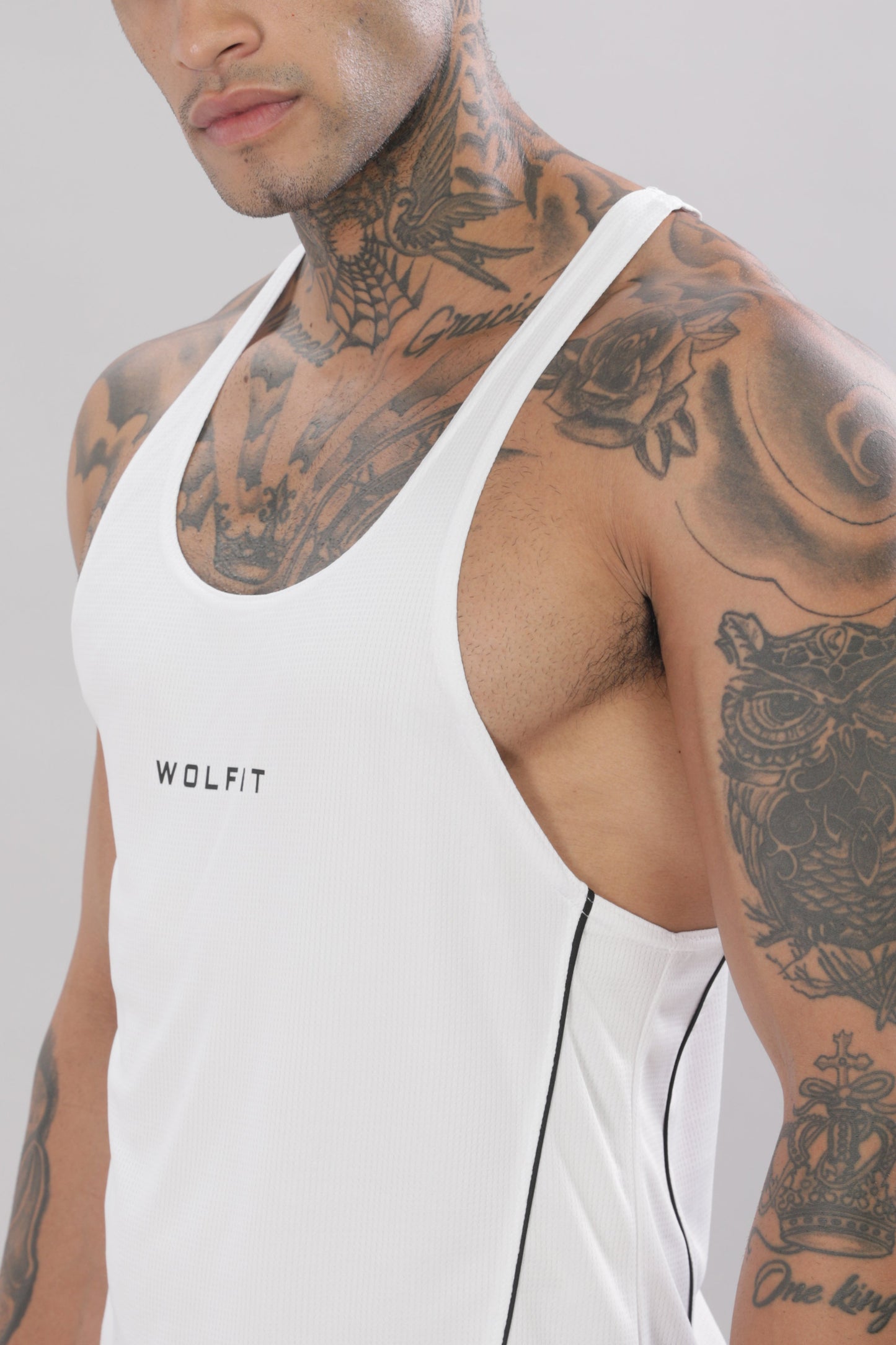 Wolfit Bold Stringer - White