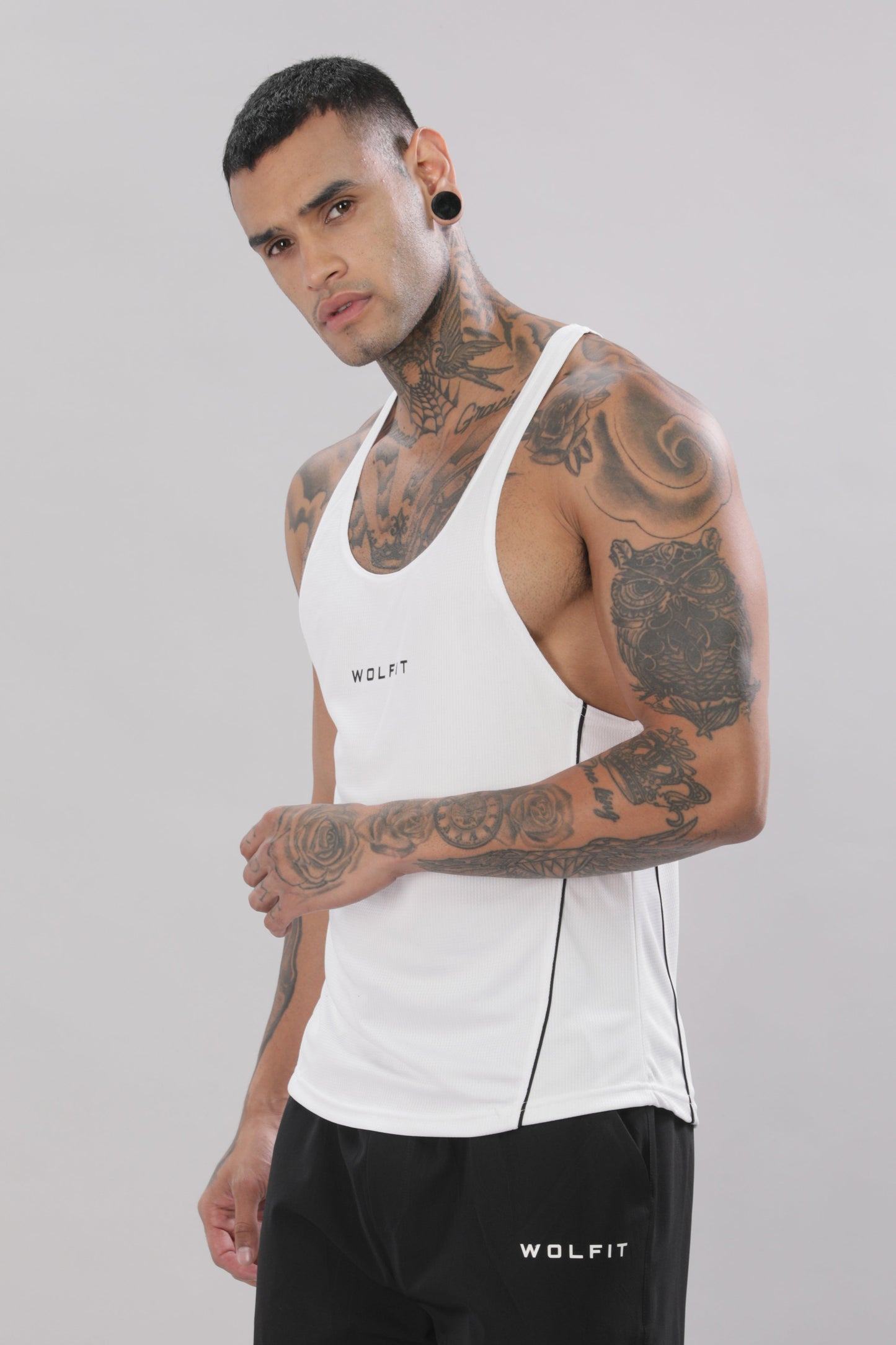 Wolfit Bold Stringer - White