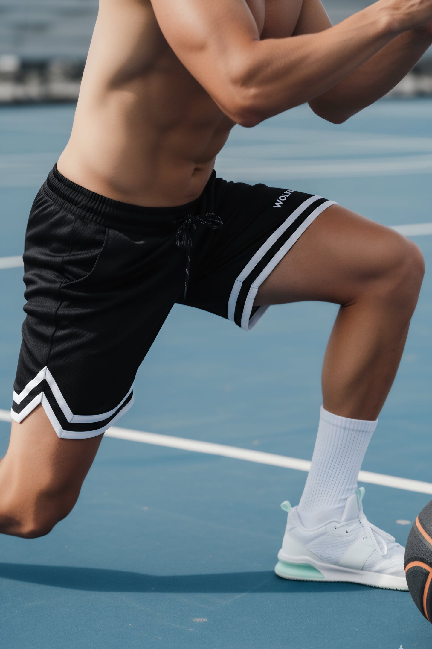 Evolve Mesh Shorts – Black