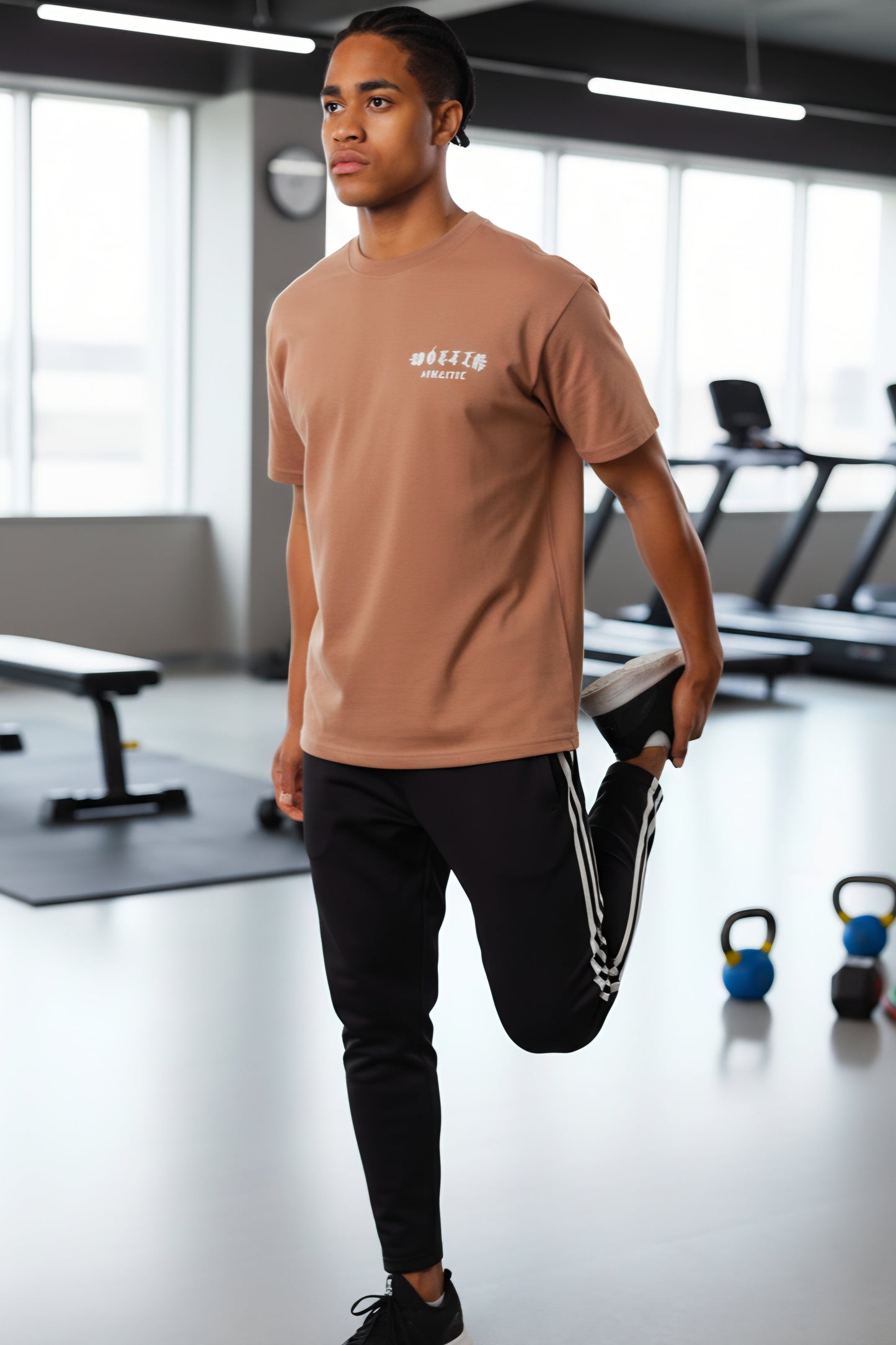 109 Alpha Drip Oversize Tshirt - Skin