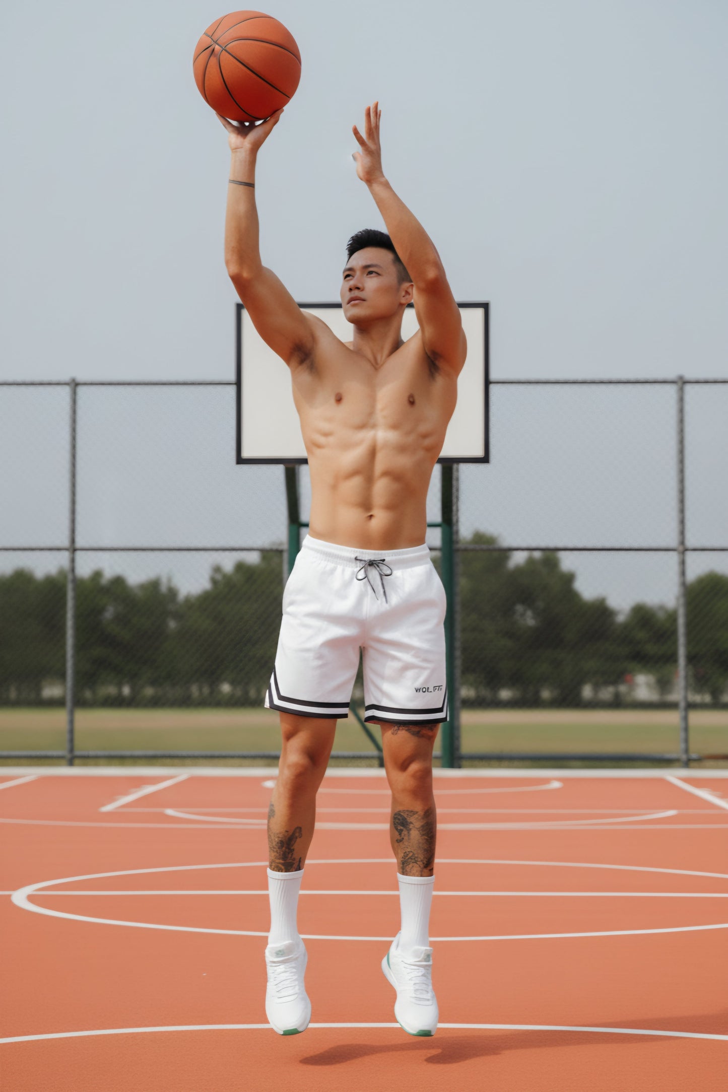 Evolve Mesh Shorts – White