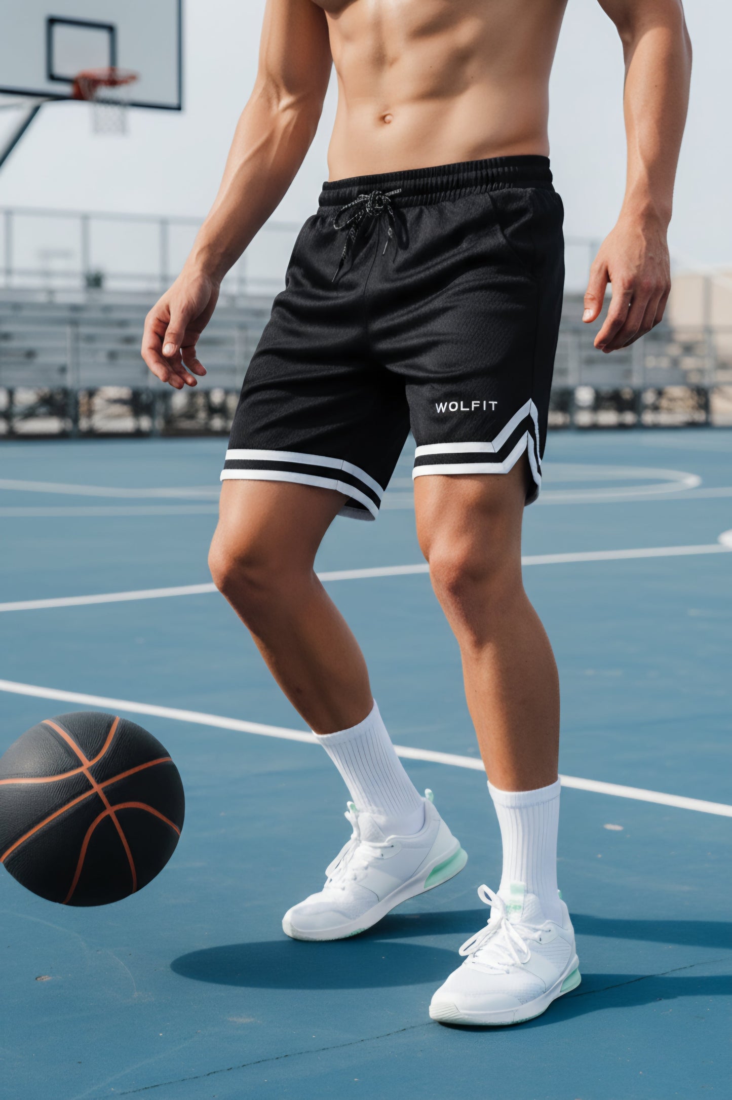 Evolve Mesh Shorts – Black