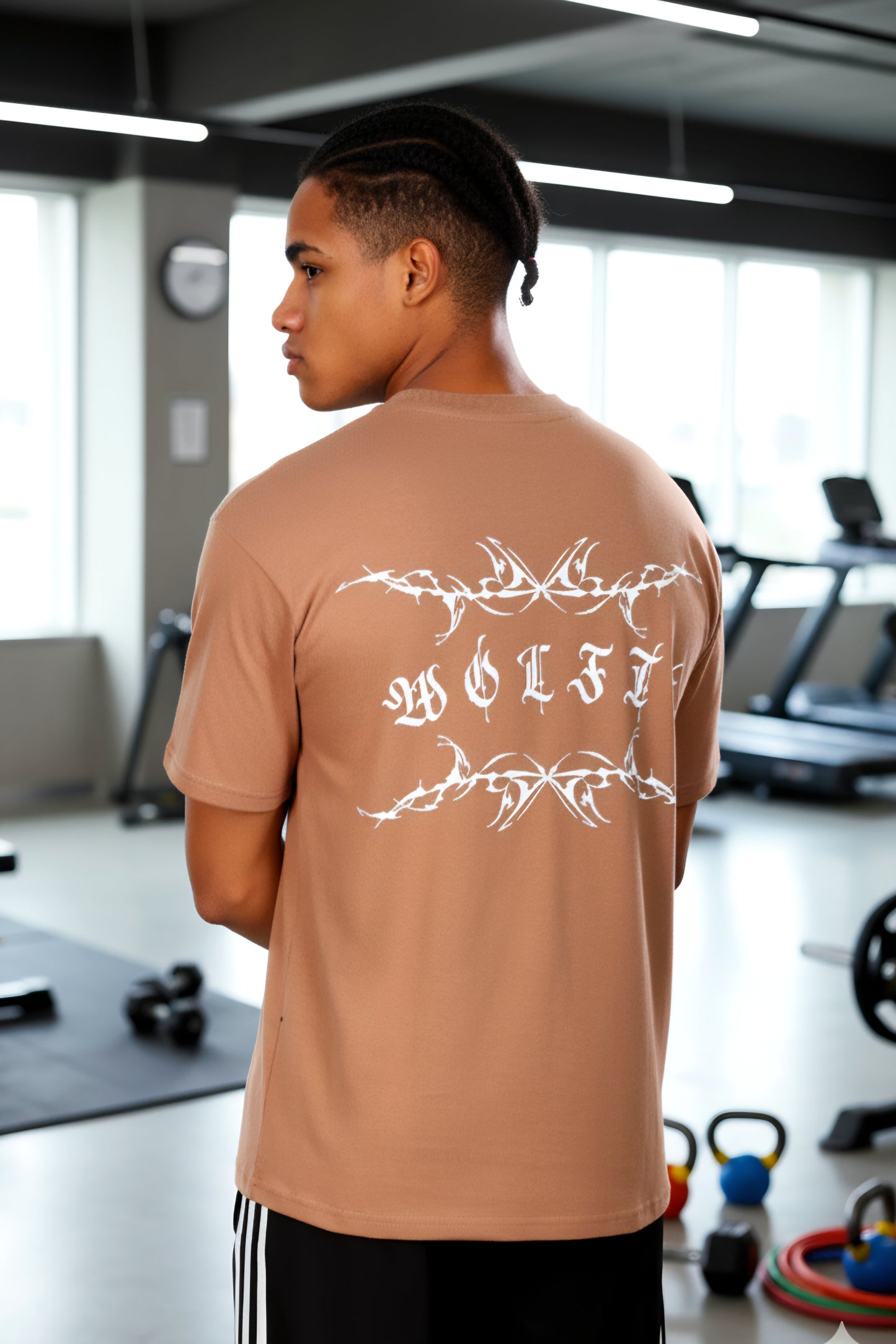 109 Alpha Drip Oversize Tshirt - Skin