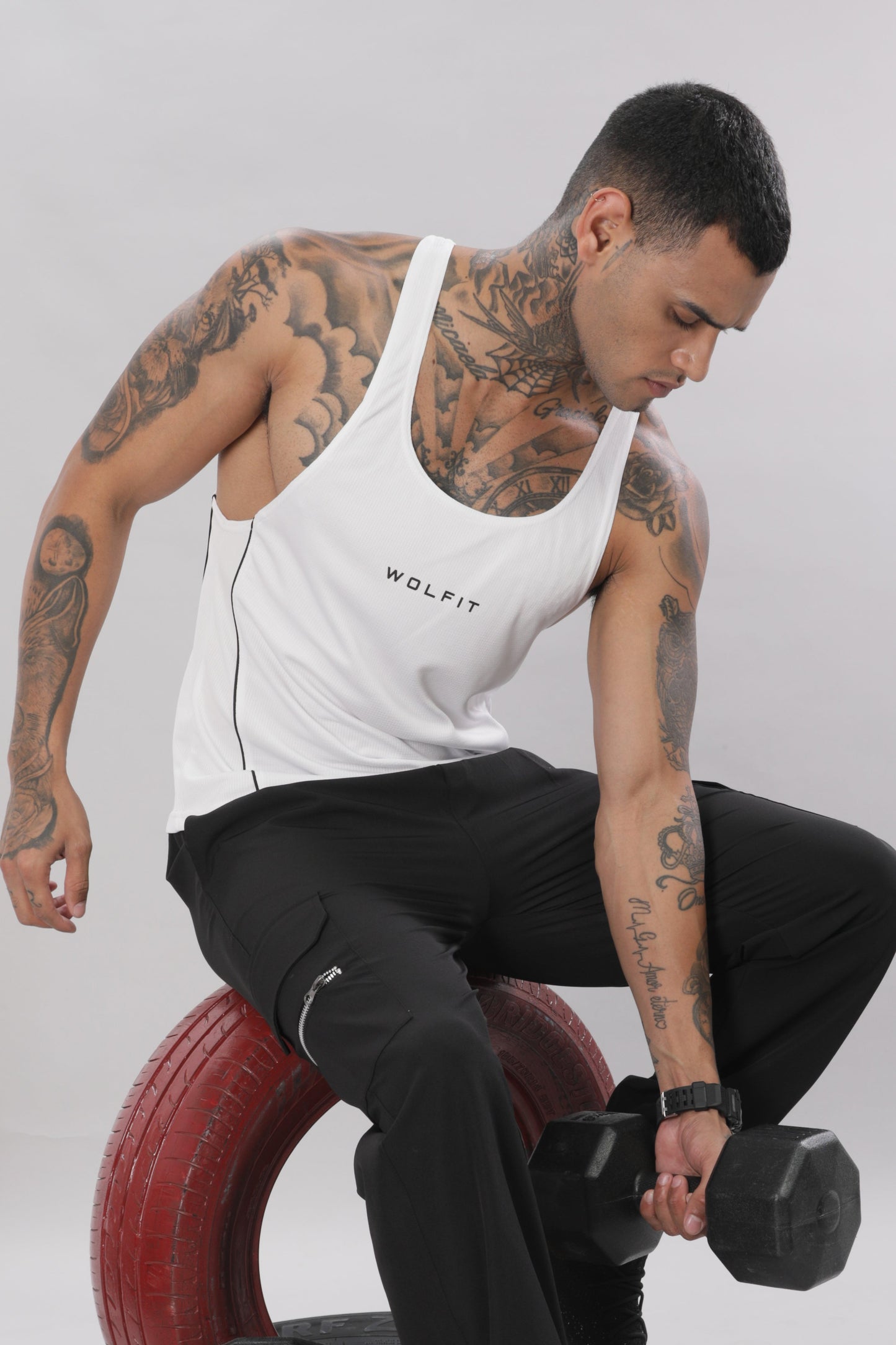 Wolfit Bold Stringer - White