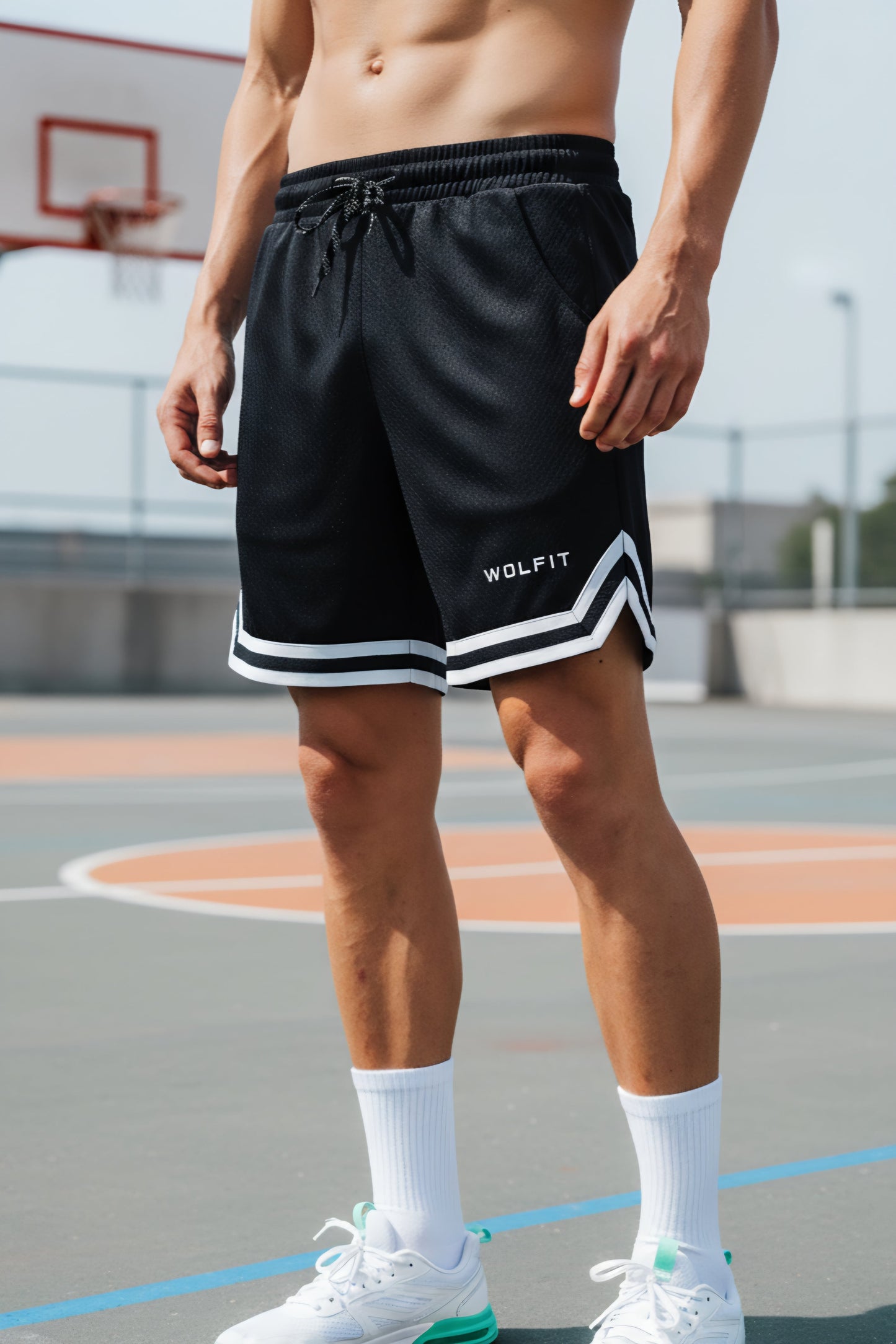 Evolve Mesh Shorts – Black
