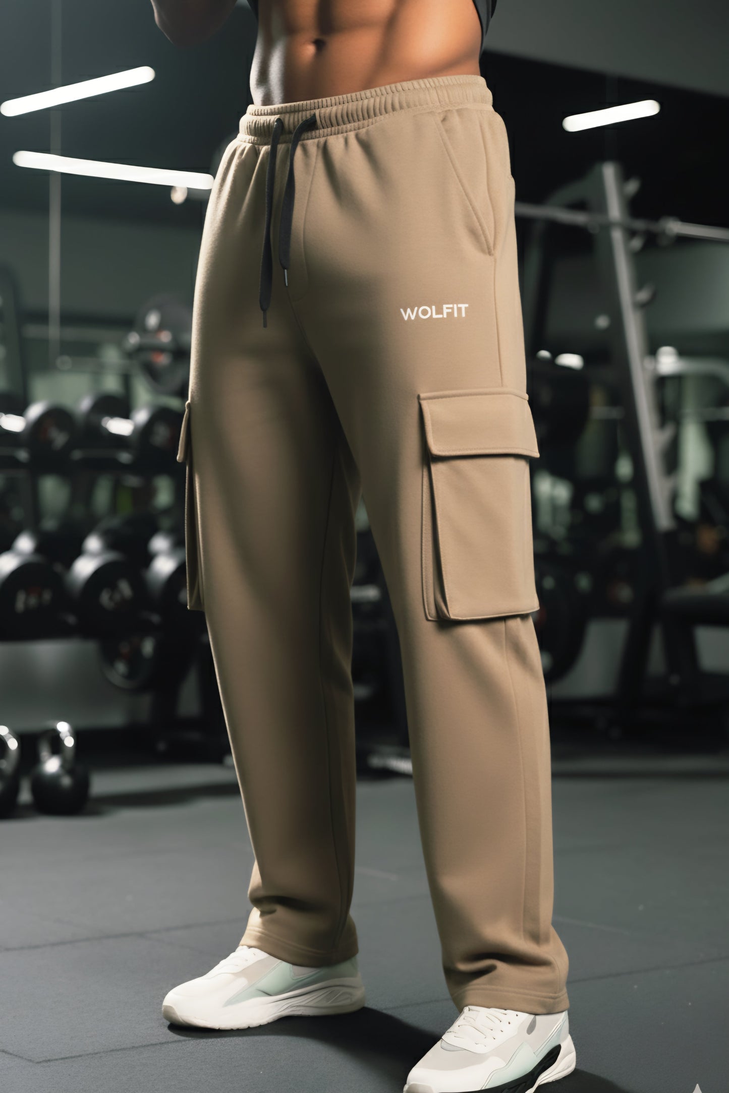 DIVINE STRAIGHTFIT CARGO - BEIGE