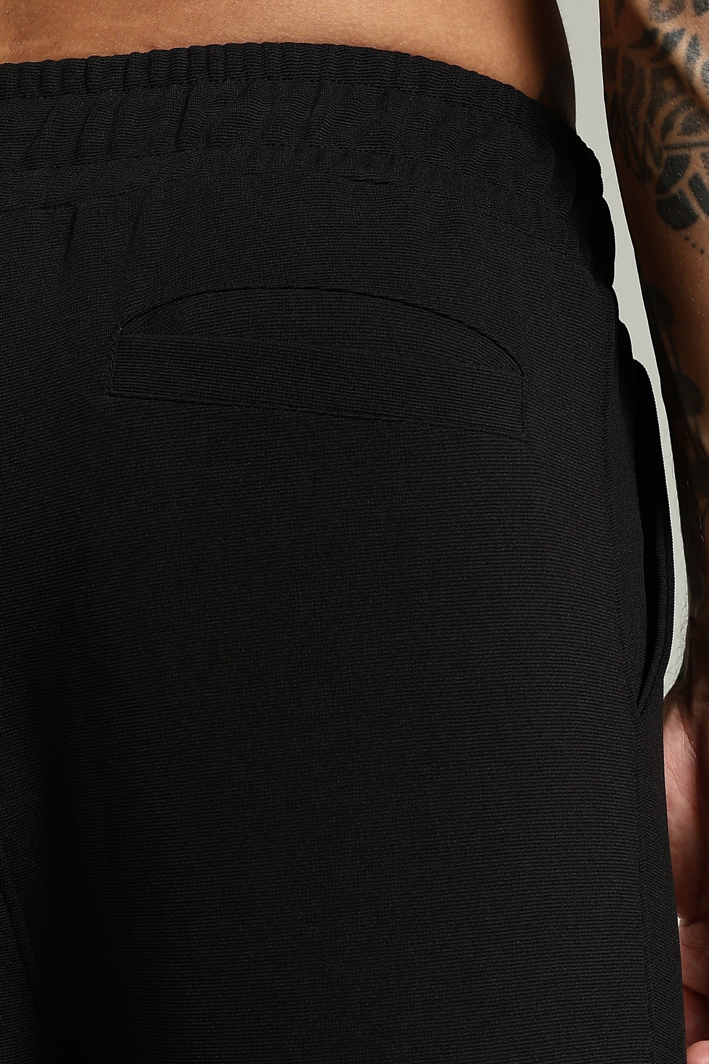 Adonis Cargo Trackpant - Black